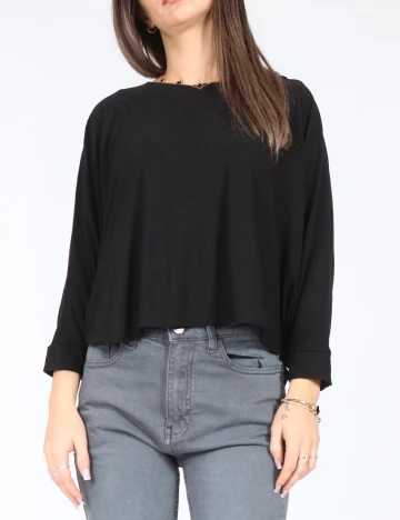 Bluza Bershka, negru