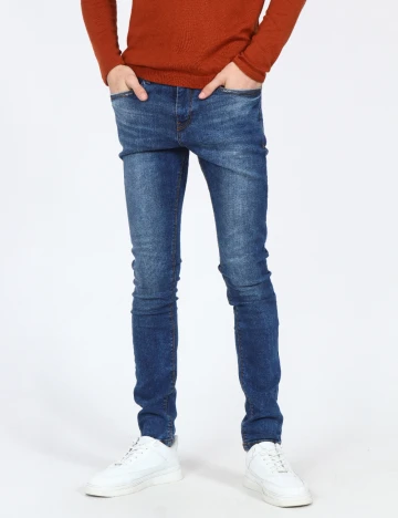 Blugi Pull&Bear, albastru