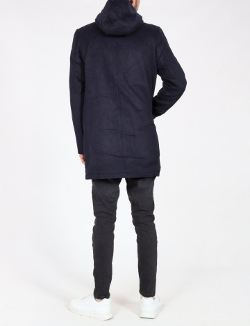 Palton Zara, bleumarin