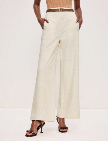 
						Pantaloni SHEIN, bej