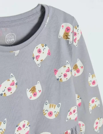 Rochie Cool Club, gri