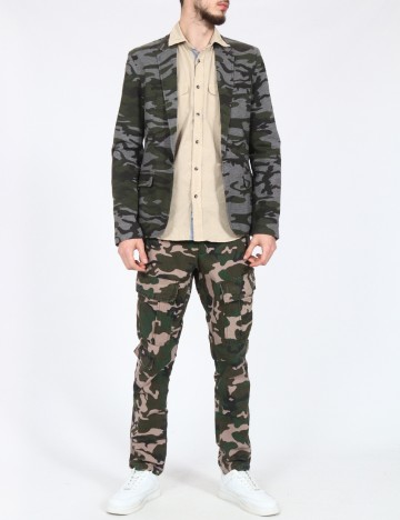 
						Pantaloni Zara, army
