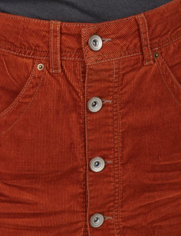 Fusta Zara, caramiziu