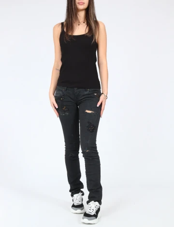 Blugi Bershka, negru