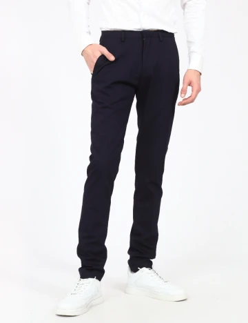 Pantaloni Zara, bleumarin