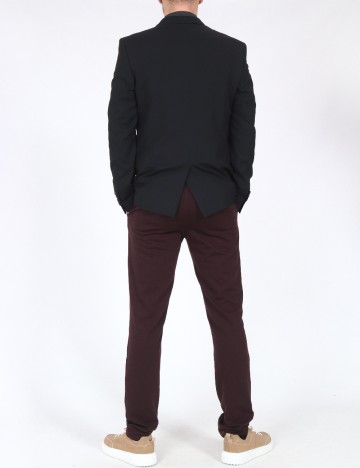 Pantaloni Zara, pruna