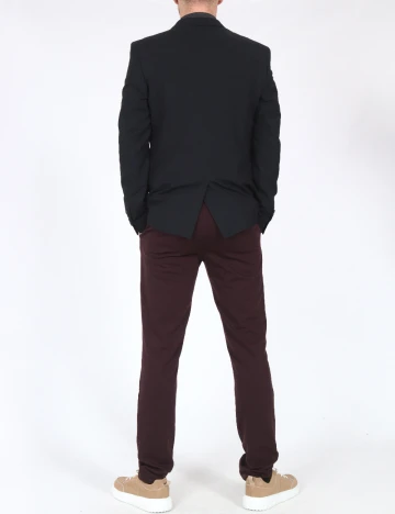 Pantaloni Zara, pruna