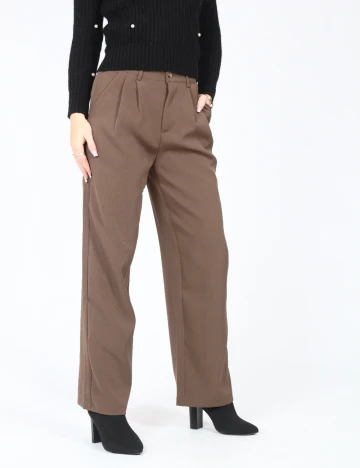 Pantaloni Dazy, maro