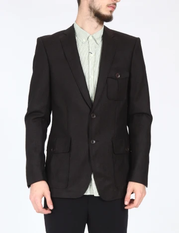 Sacou Zara, maro inchis