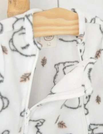 Salopeta Cool Club, alb