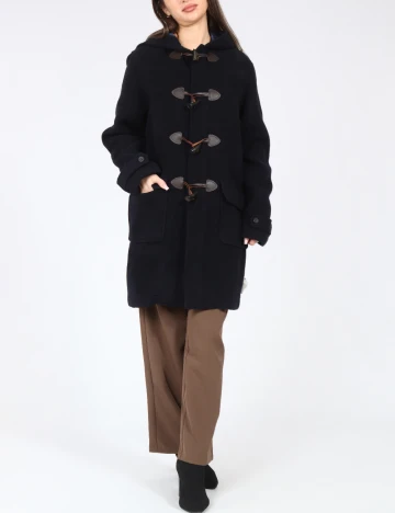 Palton Zara, bleumarin