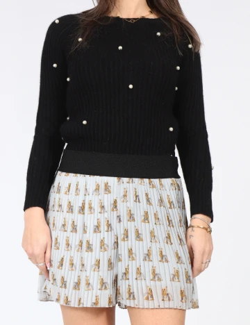 Fusta pantalon Zara, gri