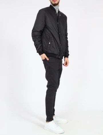 Geaca Pull&Bear, negru