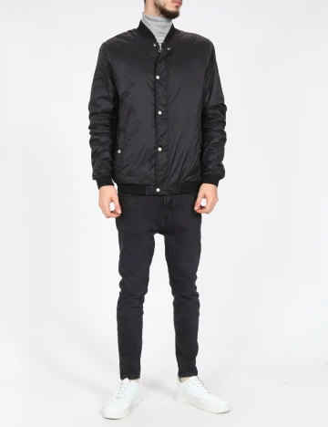 Geaca Pull&Bear, negru