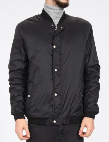 Geaca Pull&Bear, negru