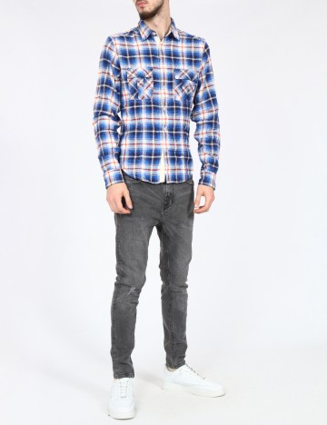 Camasa Zara, albastru