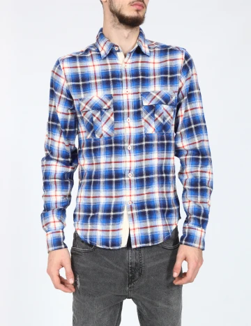 Camasa Zara, albastru