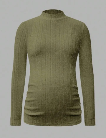 Bluza SHEIN Maternity, verde