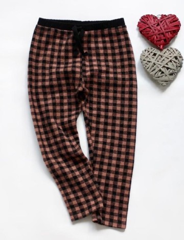 
						Pantaloni Zara, roz/negru