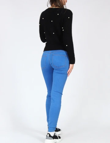 Blugi Bershka, albastru