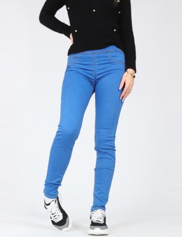 Blugi Bershka, albastru