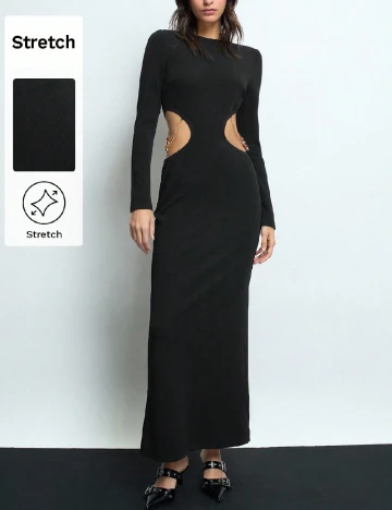 Rochie lunga SHEIN, negru