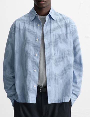 Camasa Zara, albastru