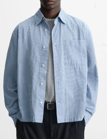 Camasa Zara, albastru