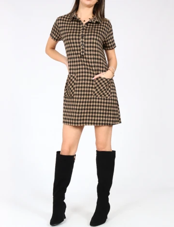 Rochie Zara, maro/negru