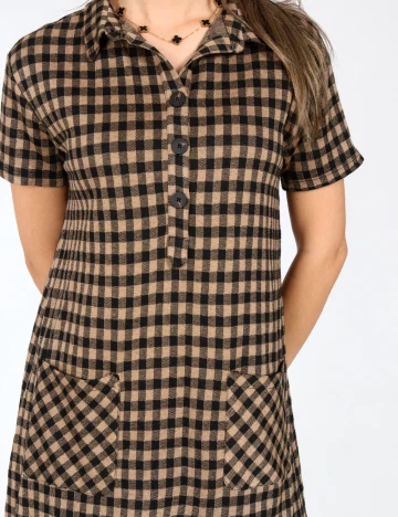 Rochie Zara, maro/negru