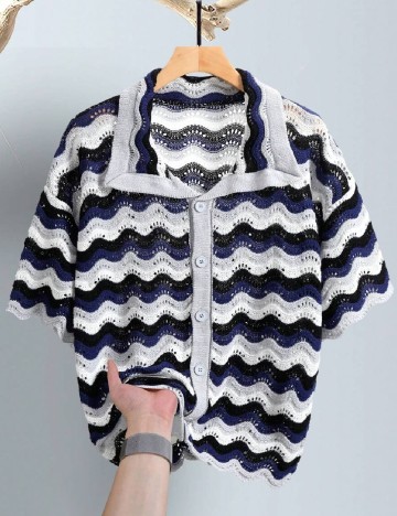 
						Camasa SHEIN, mix culori