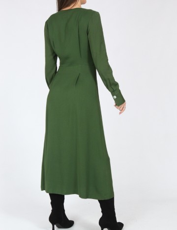 Rochie medie Massimo Dutti, verde