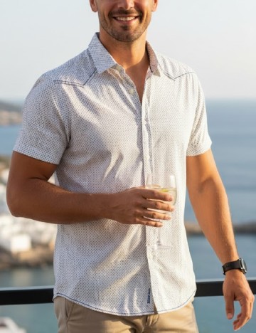 
						Camasa Pull&Bear, alb