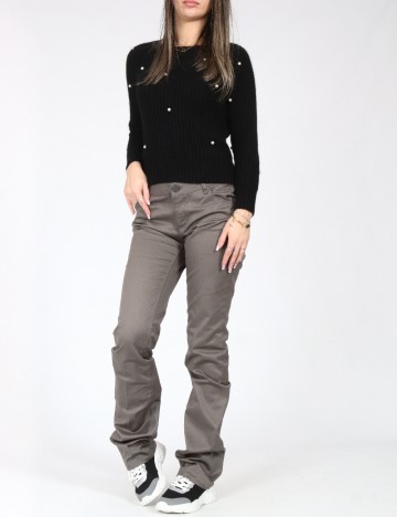 
						Pantaloni Zara, gri inchis