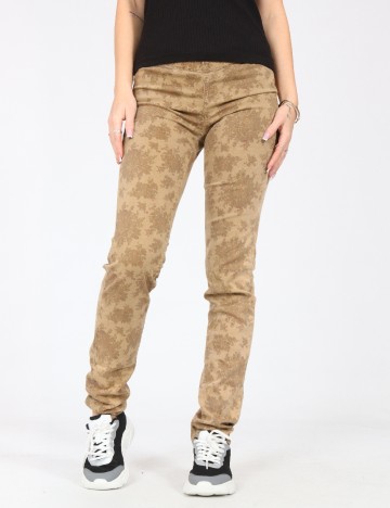 Pantaloni Zara, maro