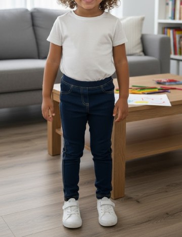 
						Pantaloni Zara, bleumarin