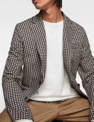 Sacou Zara, mix culori