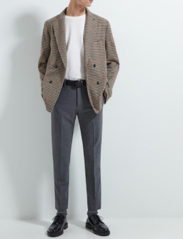 
						Sacou Zara, mix culori