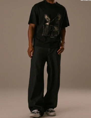 Pantaloni Musero, negru