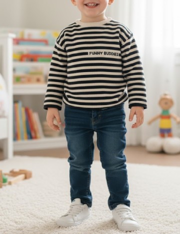 
						Bluza Zara, ecru/verde inchis