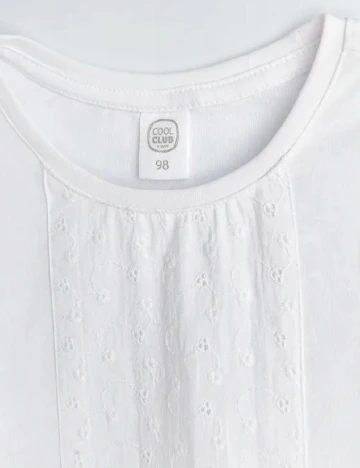 Tricou Cool Club, alb