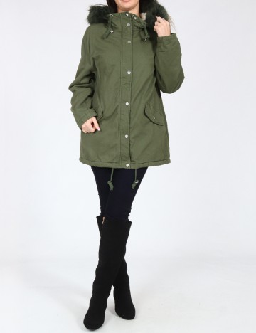 
						Geaca Pull&Bear, verde