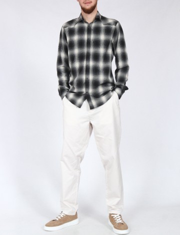 
						Pantaloni Zara, ecru