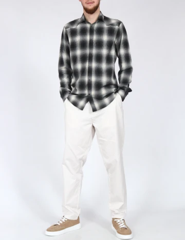 Pantaloni Zara, ecru