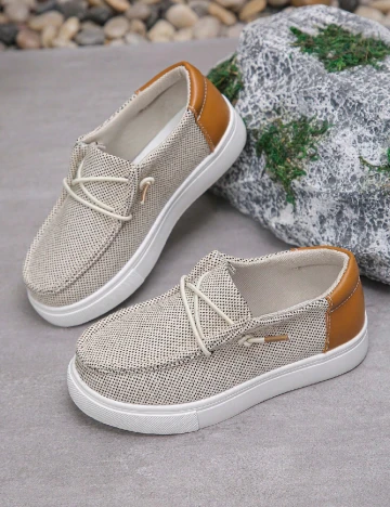 Mocasini Shein Kids, gri