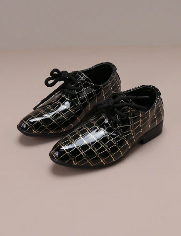 Pantofi Shein Kids, negru