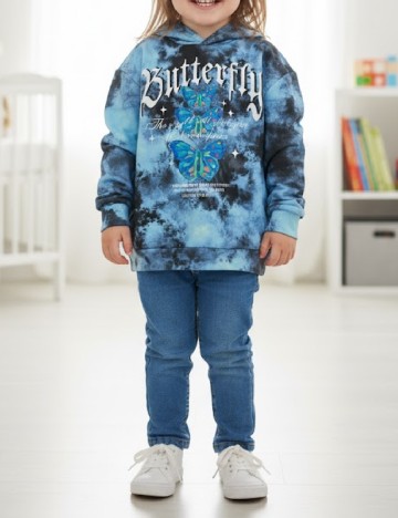 
						Hanorac Shein Kids, albastru