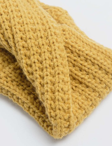 Fular Circular Cool Club, galben