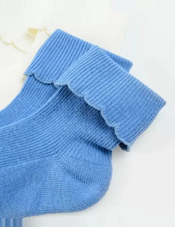 Set sosete 3 perechi Cool Club, alb/albastru