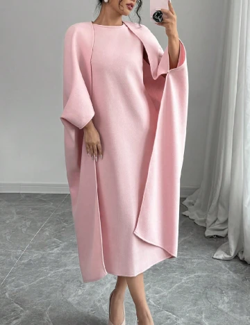 Set Rochie si Cardigan SHEIN, roz